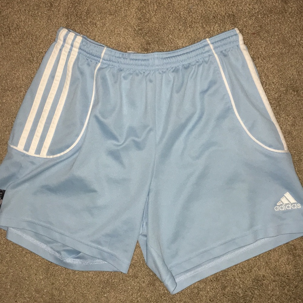 Light blue running shorts/soccer shorts!